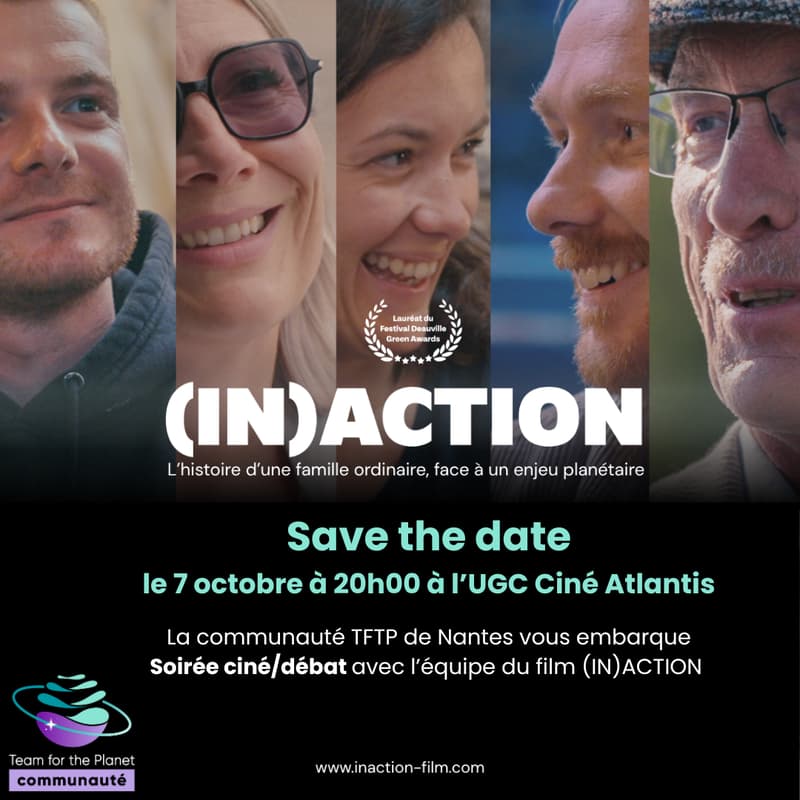 Cover Image for Ciné débat film (In)action (planète Nantes à La Roche sur Yon)