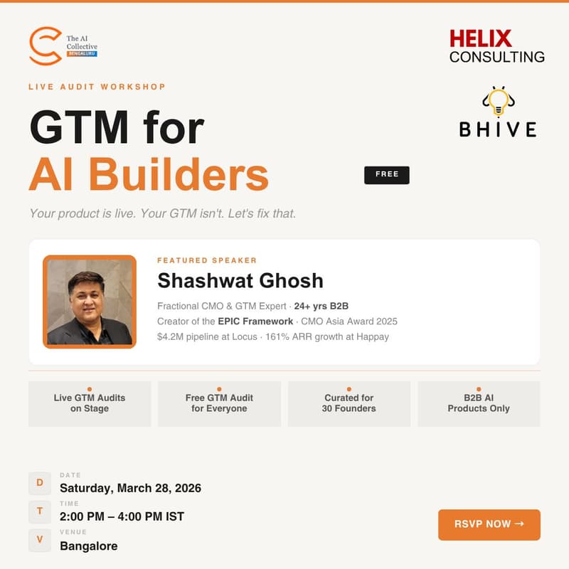 Cover Image for GTM for AI Builders (w/ The AI Collective)