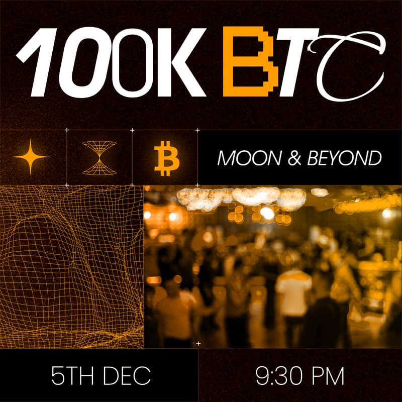 Cover Image for 100K BTC: MOON AND BEYOND