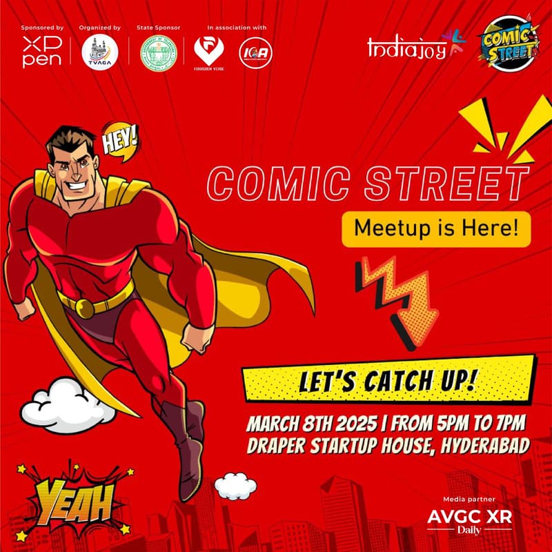Cover Image for Comics Street Meetup #1 - Hyderabad Chapter