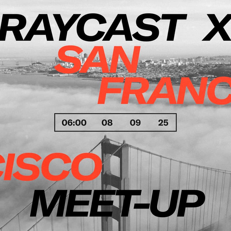 Cover Image for ⌘Raycast Enthusiasts Meetup