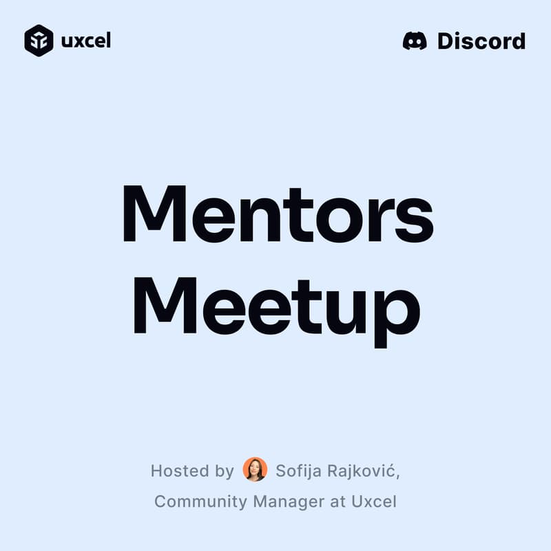 Cover Image for Uxcel Mentors Meetup | September