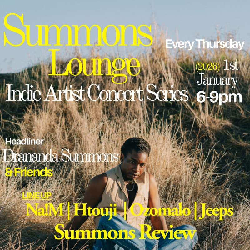 Cover Image for Summons Lounge New Years Day Concert