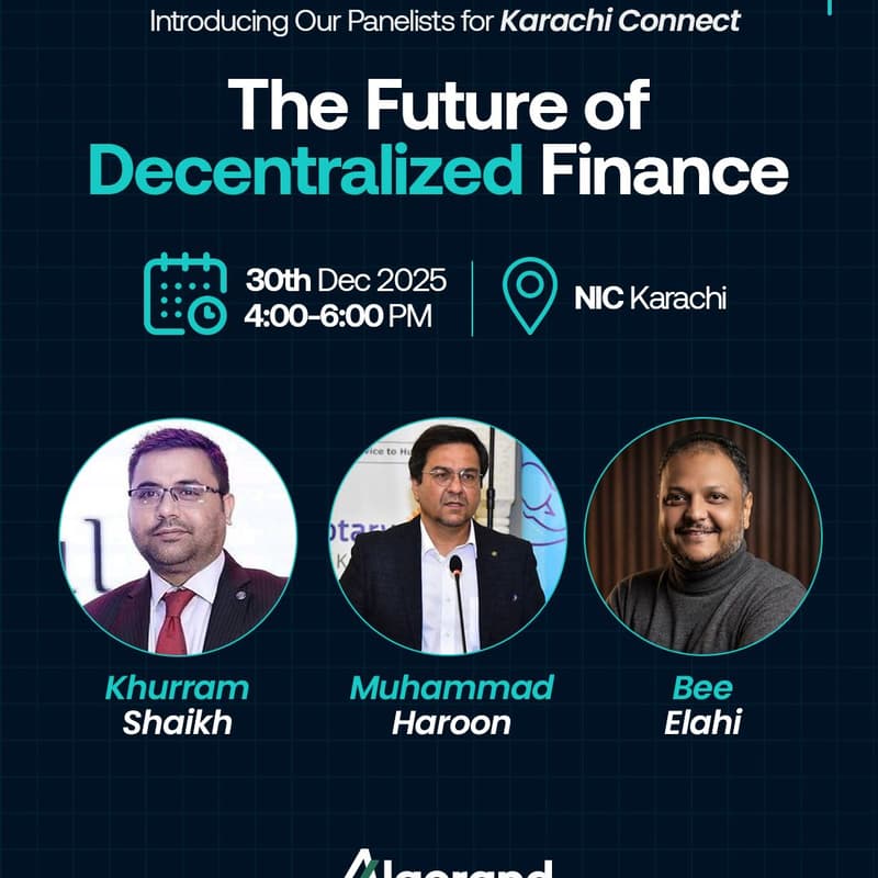 Cover Image for Algorand - Karachi Connect