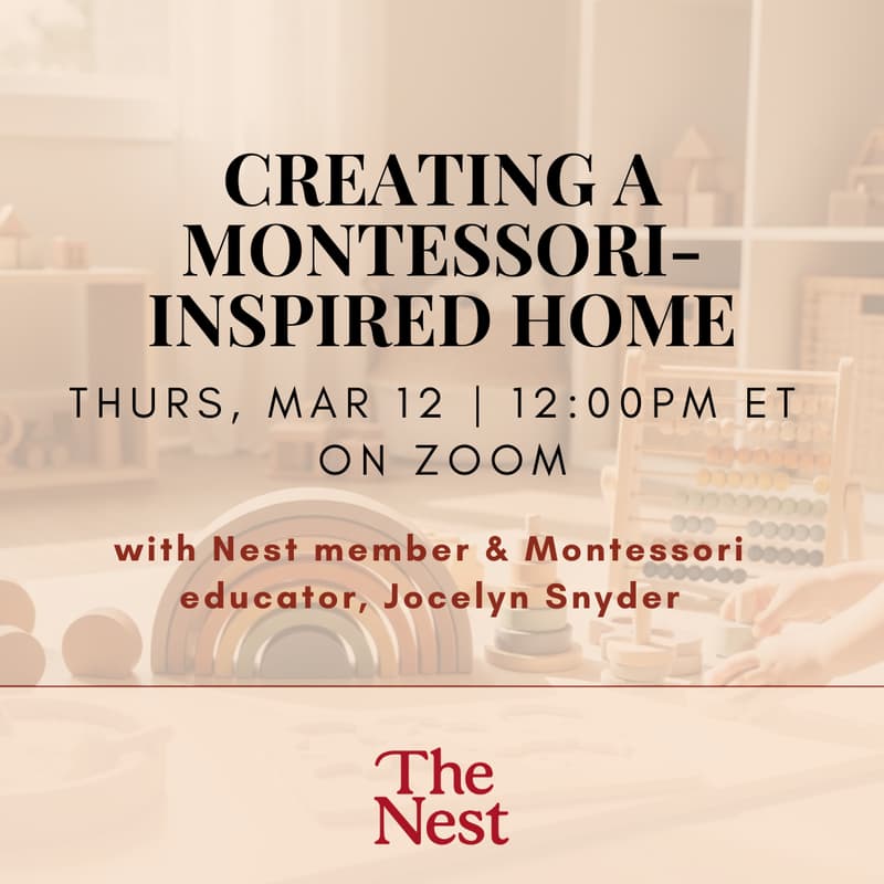 Cover Image for Creating a Montessori-Inspired Home