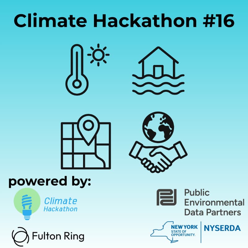 Cover Image for Climate Hackathon for NYC Climate Week: Adaptation & Resilience