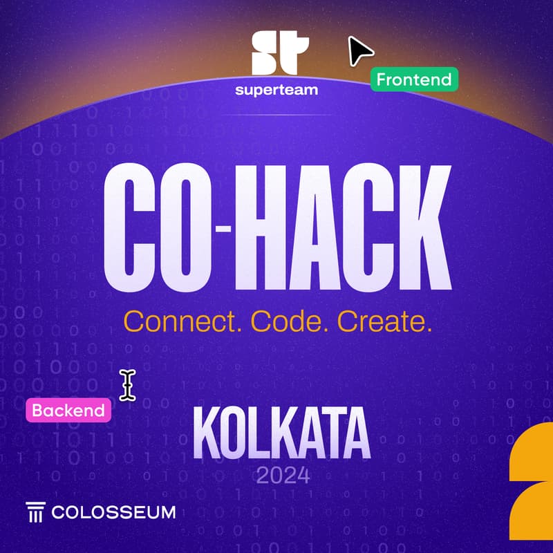 Cover Image for Co-Hack: Kolkata, India