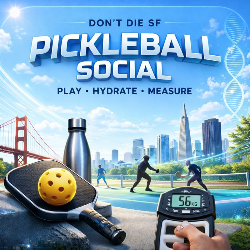 Cover Image for Pickleball x Longevity : Play, Hydrate, Measure