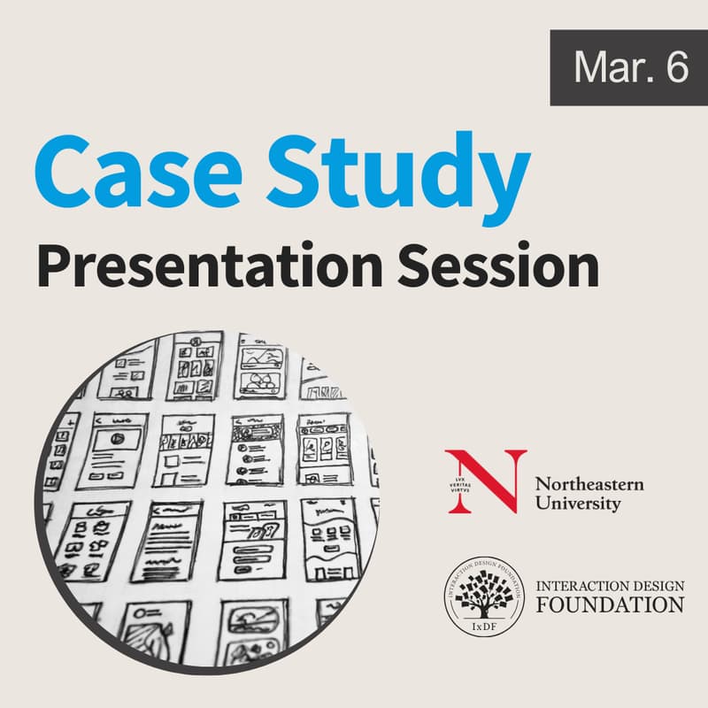 Cover Image for IxDF: Case Study Presentation Session