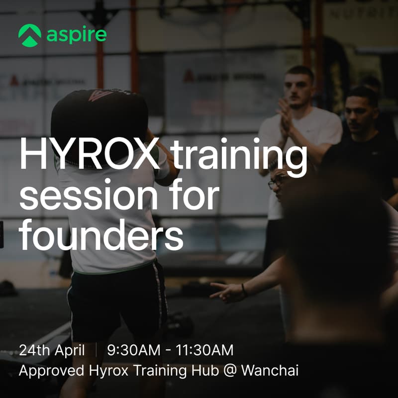 Cover Image for HYROX training session for founders
