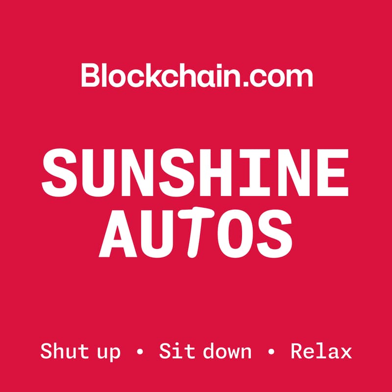 Cover Image for Blockchain.com: Sunshine Autos