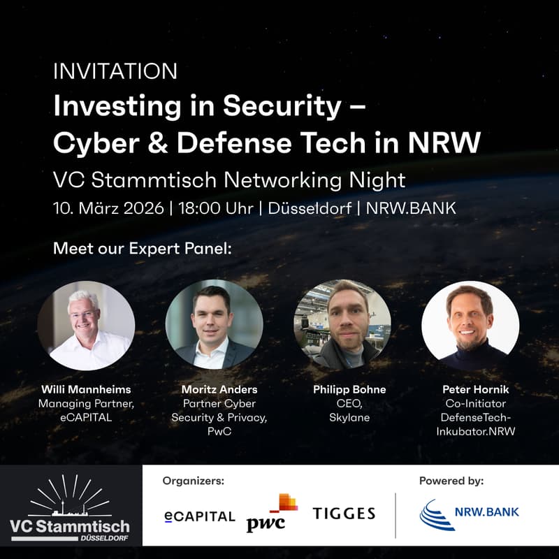 Cover Image for VC Stammtisch Networking Night - powered by NRW.BANK