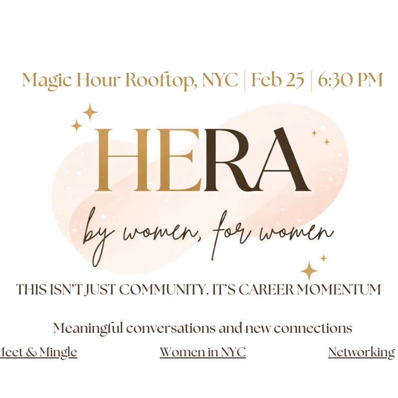 Cover Image for HERA - Women Networking Event
