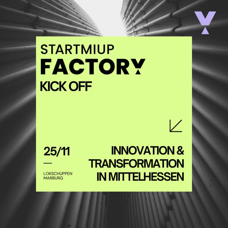 Cover Image for StartMiUp FACTORY Kick Off – Innovation & Transformation in Mittelhessen