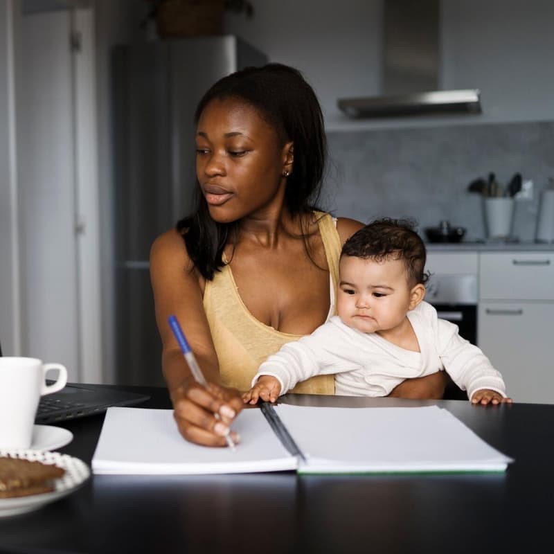 Cover Image for Build a thriving business & still be present at home.