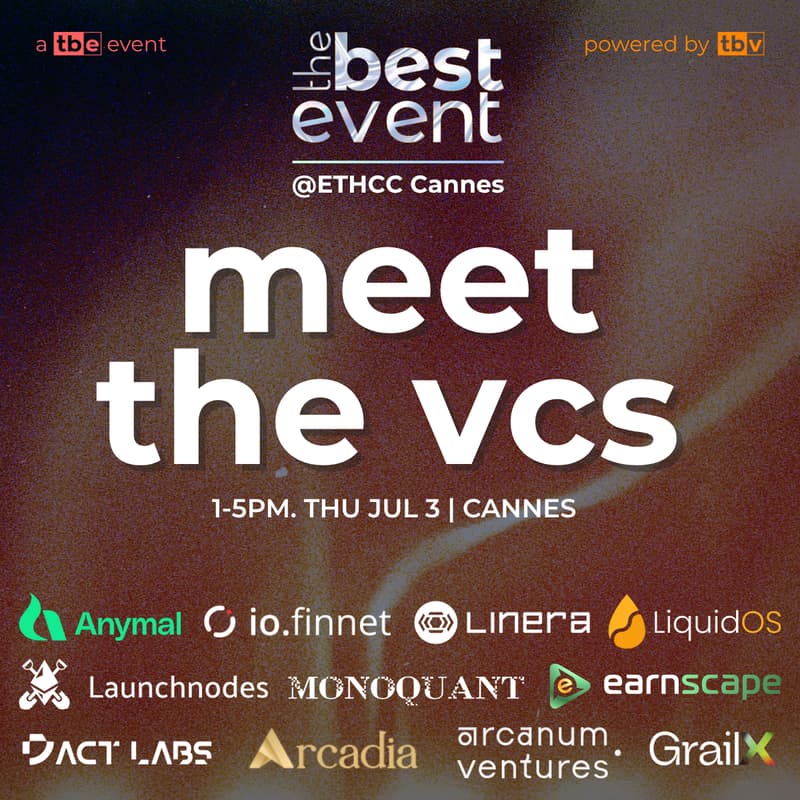 Cover Image for The Best Event: Meet the VC @ ETHCC Cannes