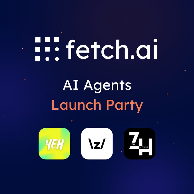 Cover Image for 🎉 AI-Agents Networking + Launch Party! Fetch.ai Innovation Lab