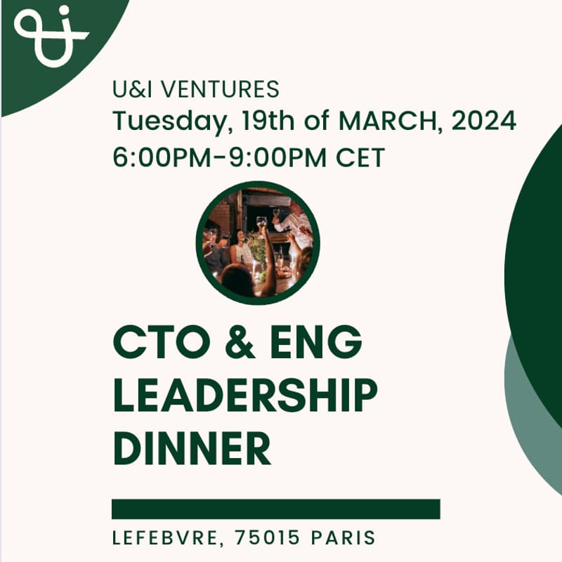 Cover Image for CTO LEADERSHIP DINNER IN PARIS, FRANCE 