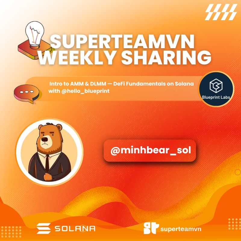 Cover Image for Workshop: Intro to AMM & DLMM — DeFi Fundamentals on Solana