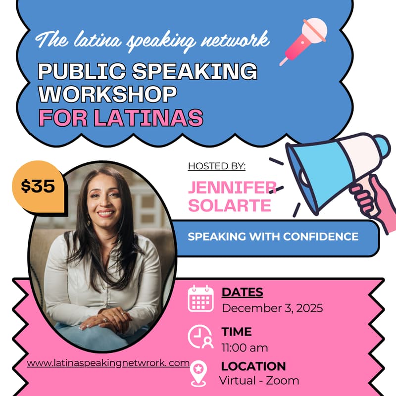 Cover Image for Virtual Speaking with Confidence for Latinas
