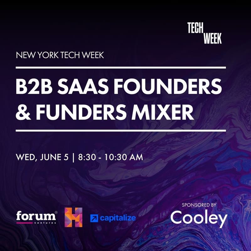 Cover Image for Early-Stage B2B Founders & Funders Breakfast at NY #TechWeek
