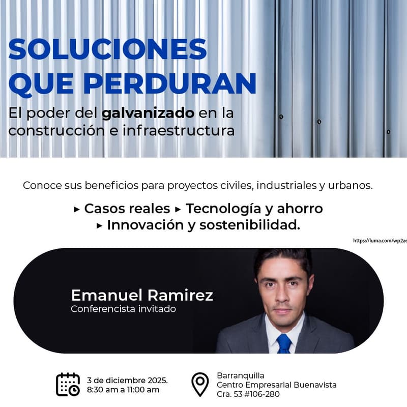 Cover Image for Soluciones que perduran: El poder del galvanizado en la construcción e infraestructura.