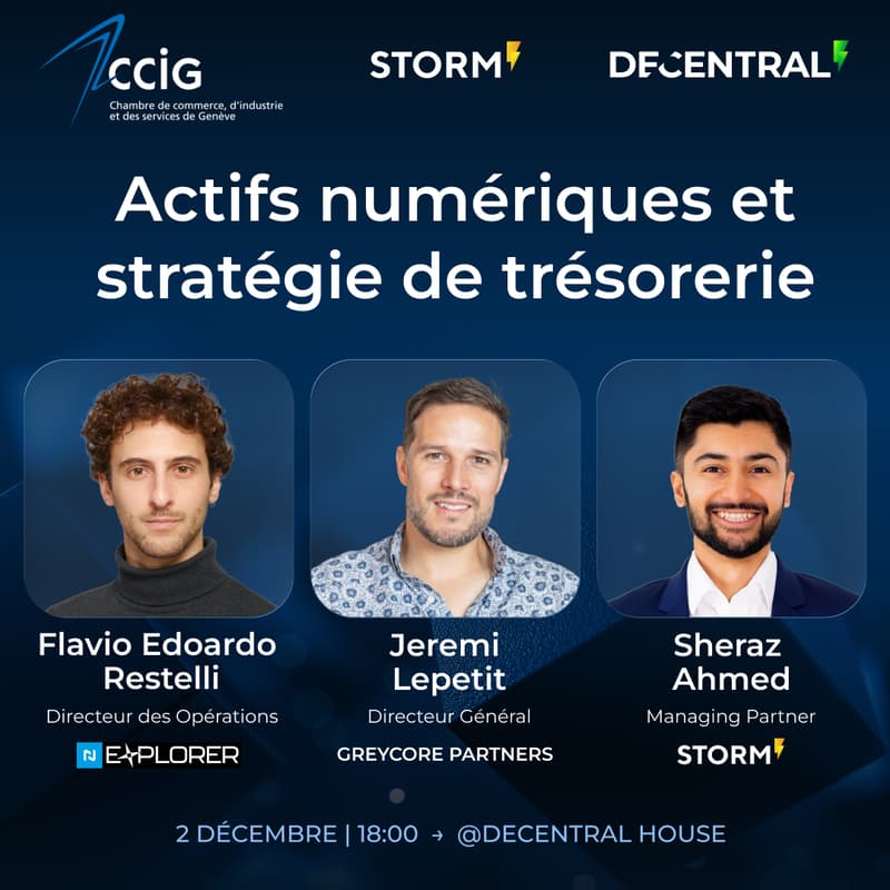 Cover Image for CCIG & STORM Partners: Actifs numériques et stratégie de trésorerie
