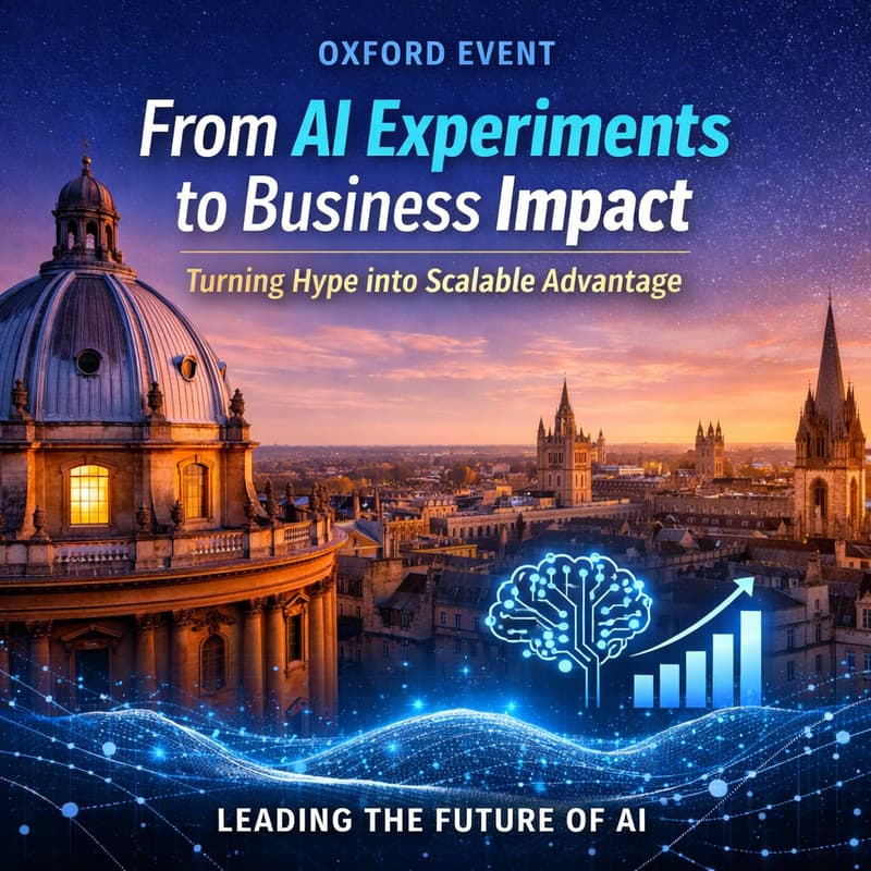 Cover Image for From AI Experiments to Business Impact, Turning Hype into Scalable Advantage