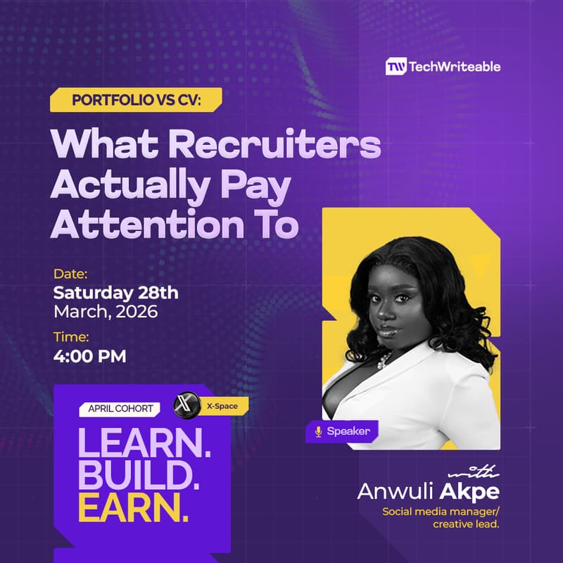 Cover Image for Portfolio Vs Cv: What Recruiters Actually Pay Attention To💯