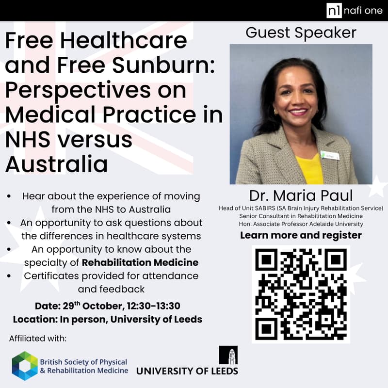 Cover Image for Free Healthcare and Free Sunburn: Perspectives on Medical Practice in NHS versus Australia