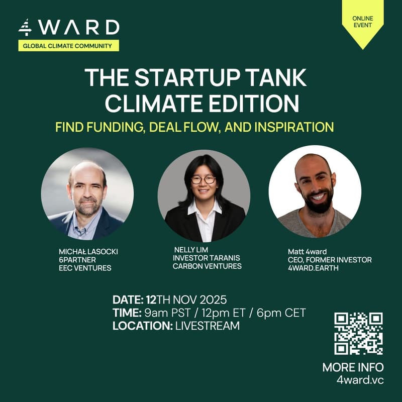 Cover Image for The Startup Tank - Climate Edition