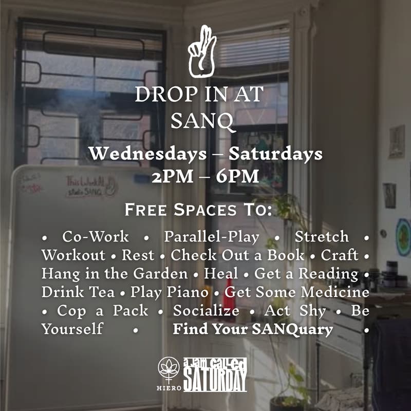 Cover Image for DROP IN AT SANQ