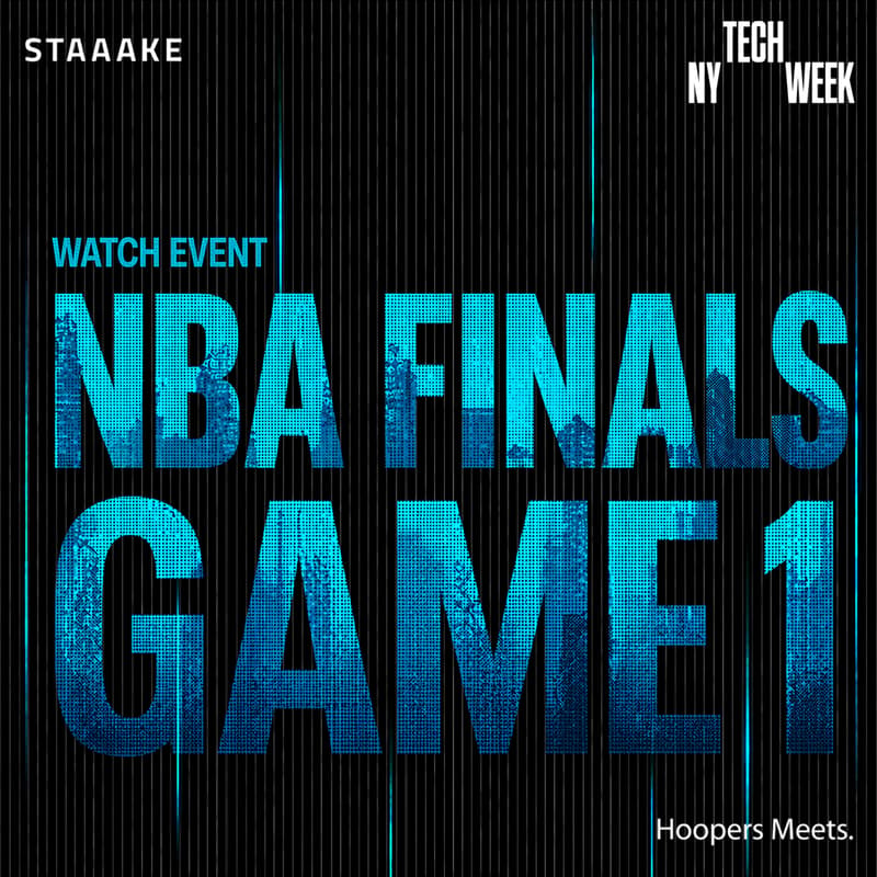 Cover Image for Watch Event NBA Finals Game 1 - #NYTechWeek — Reverse Network Meet