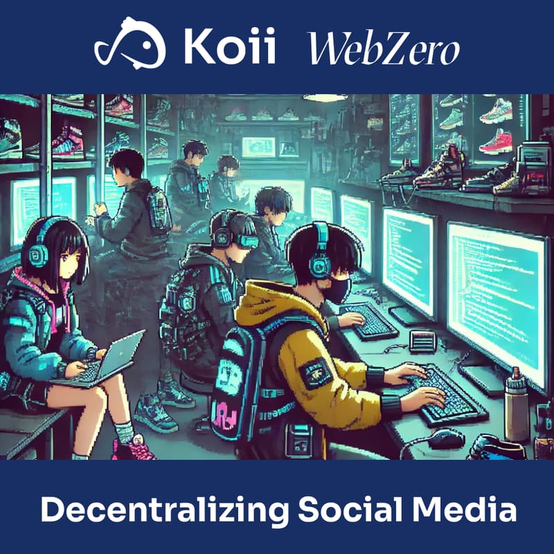 Cover Image for Decentralizing Social Media: P2P App Workshop with Koii