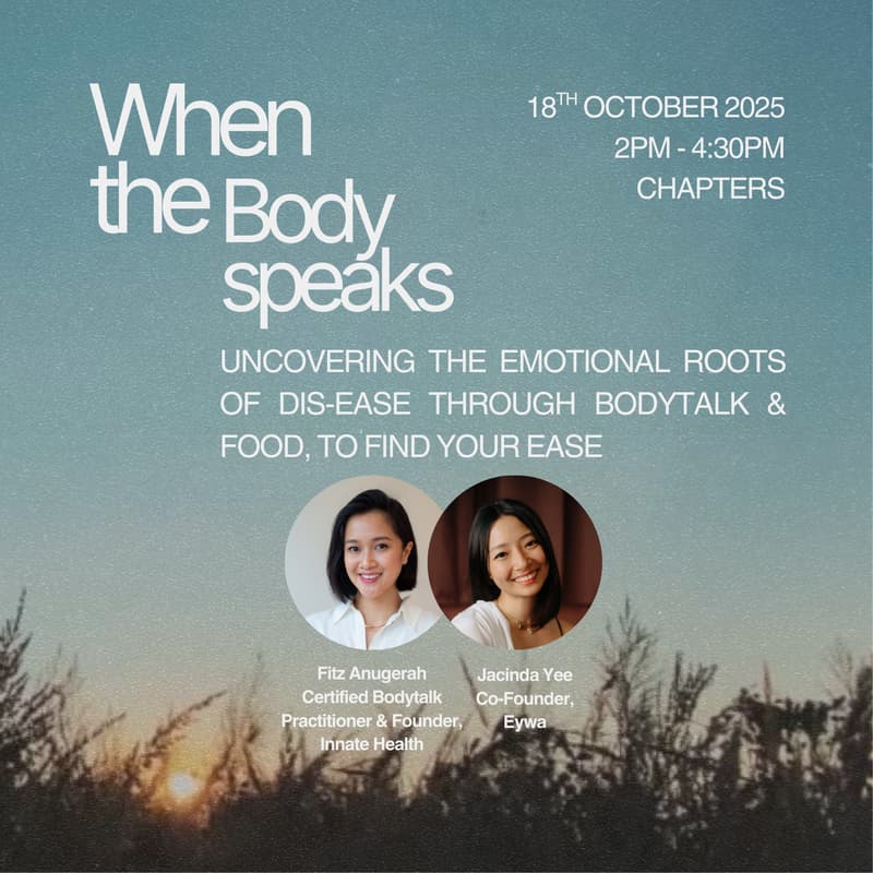 Cover Image for When the Body Speaks: Uncovering the emotional roots of dis-ease through BodyTalk and Food, to find your ease.