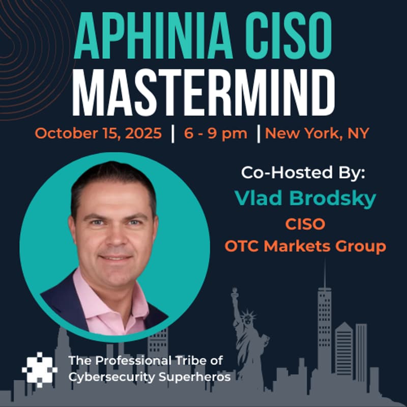 Cover Image for New York - Aphinia CISO Mastermind Dinner