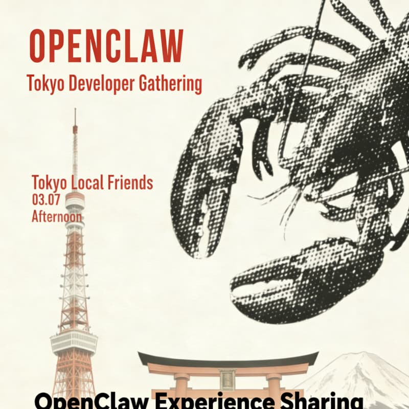 Cover Image for Tokyo Openclaw Meetup