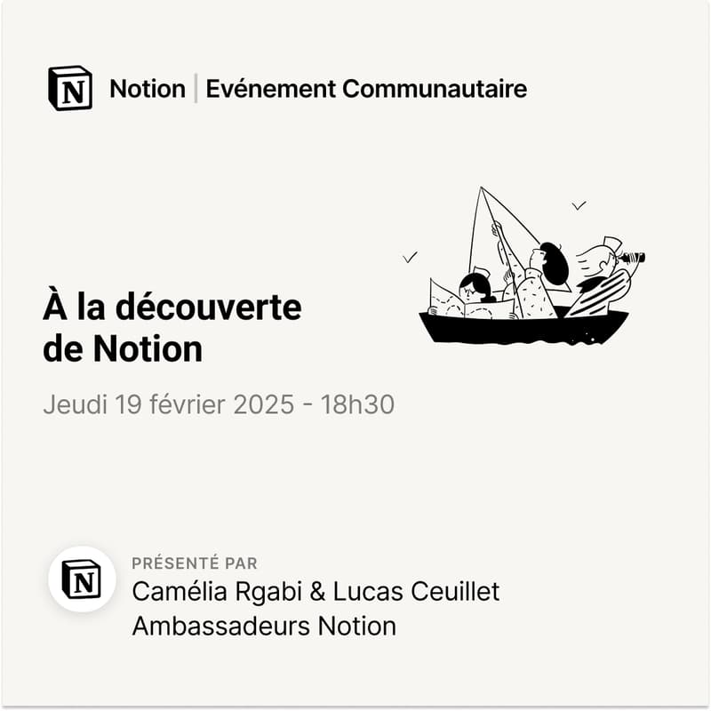 Cover Image for À la découverte de Notion : l'outil tout-en-un !