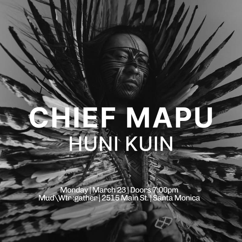 Cover Image for Chief Mapu Live @MUD\WTR :gather