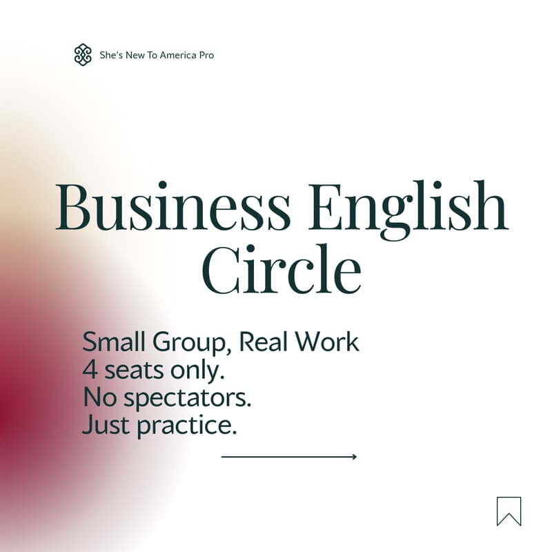Cover Image for Business English Practice Circle