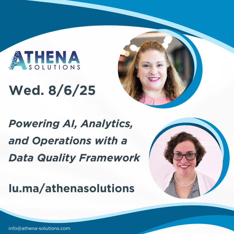 Cover Image for Powering AI, Analytics, and Operations with a Data Quality Framework