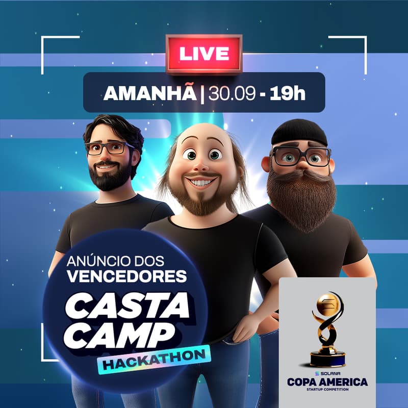 Cover Image for Castacamp #13 - Anúncio dos Vencedores 🥳🎉