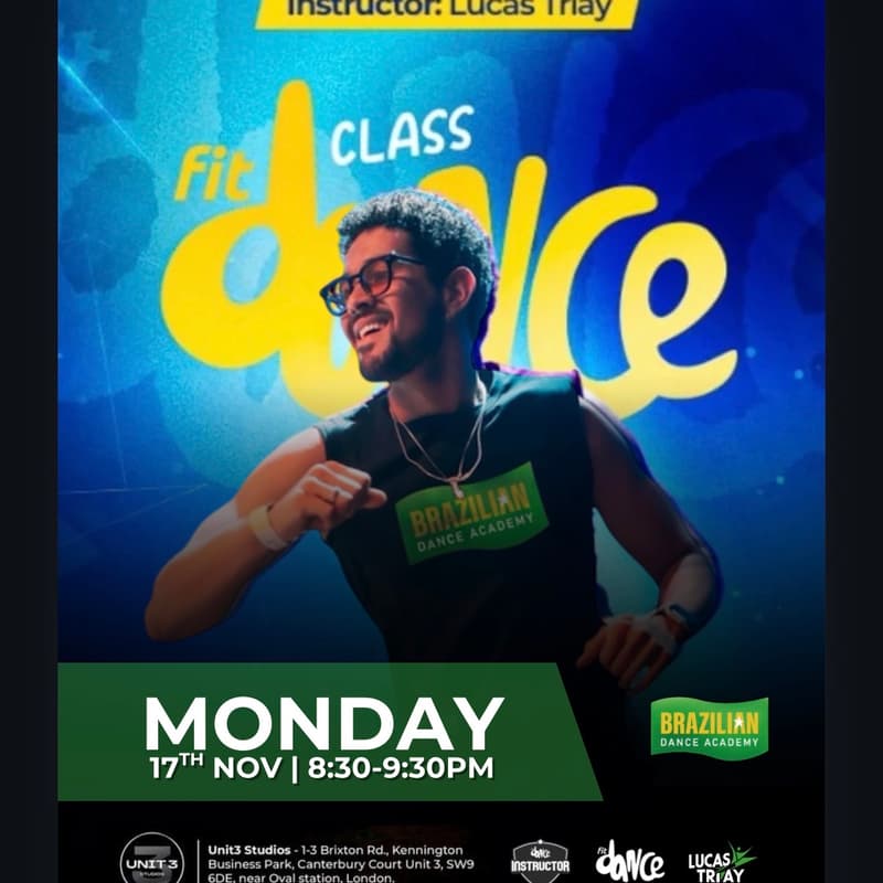 Cover Image for Brazilian Fitdance Class in London | SW9 Oval/Kennington