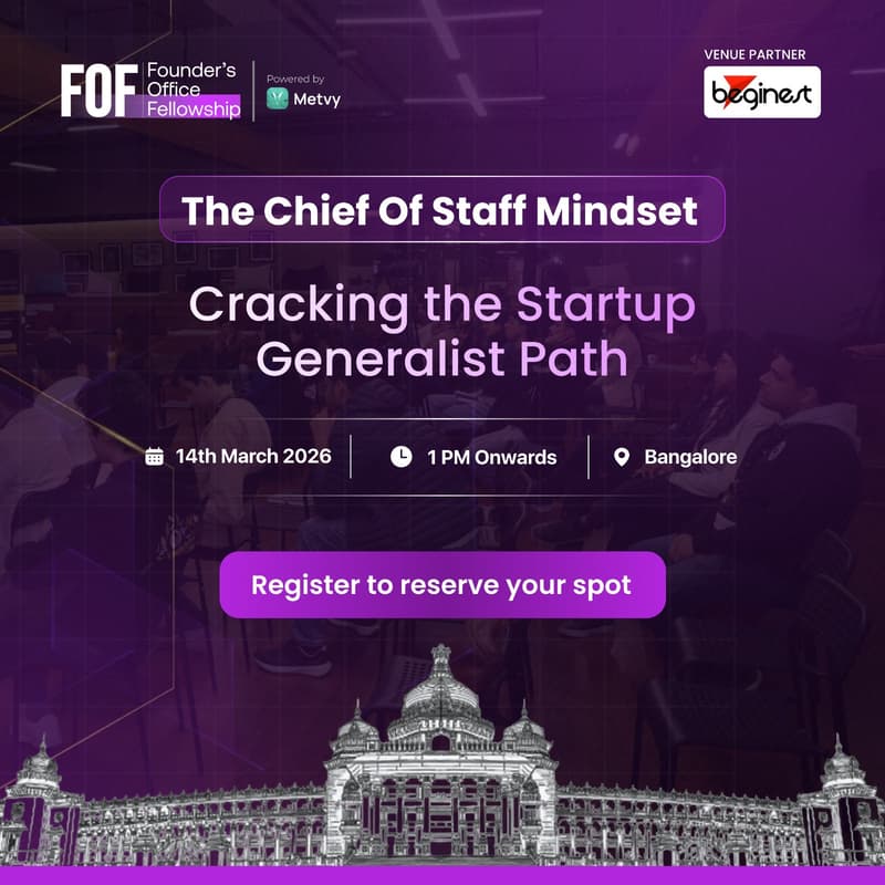 Cover Image for Cracking the Startup Generalist Path