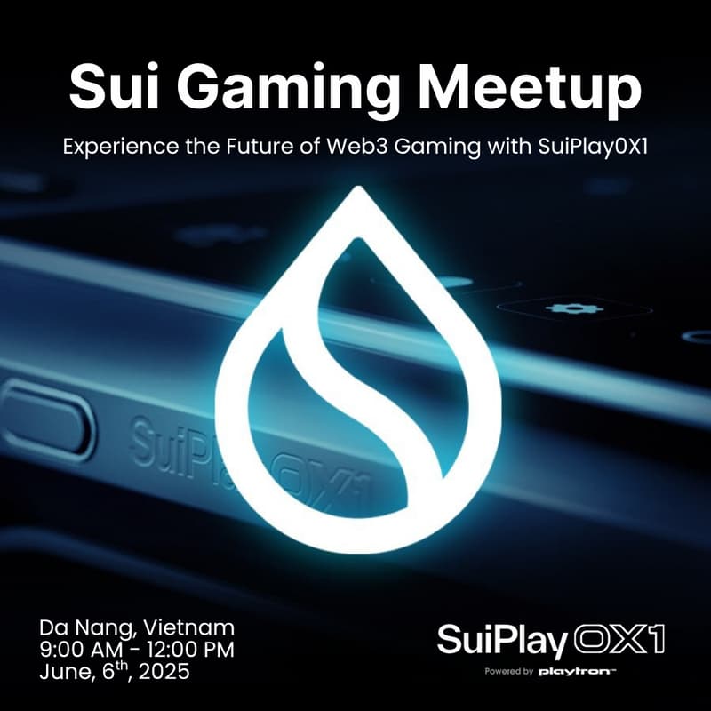 Cover Image for Sui Gaming Meetup Da Nang: Experience the Future of Web3 Gaming with SuiPlay0X1