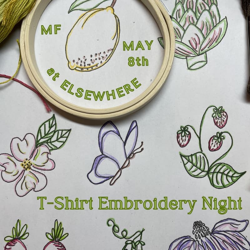 Cover Image for T-Shirt Embroidery Night