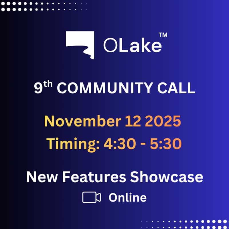 Cover Image for OLake 9th Community Meetup