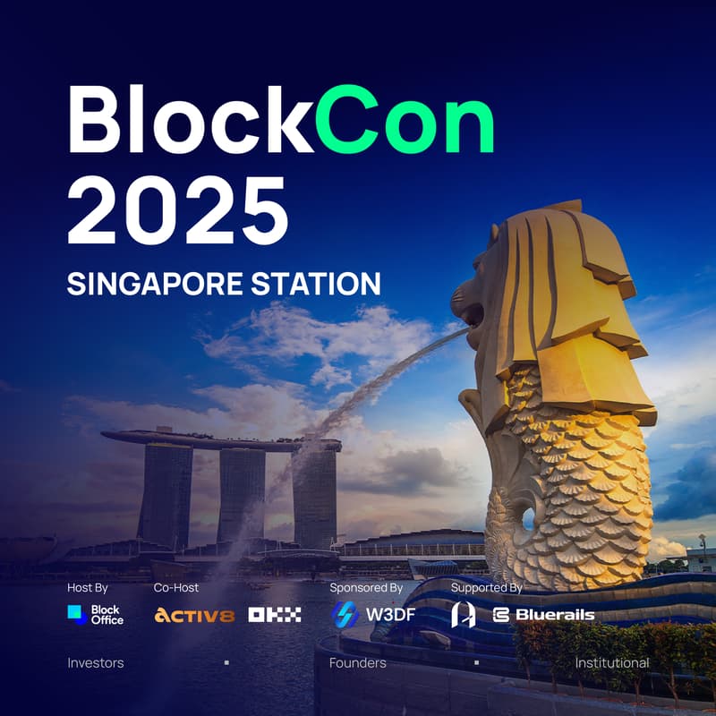 Cover Image for BlockCon 2025 Singapore by BlockOffice