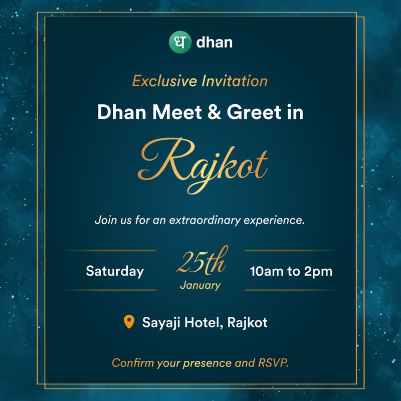 Cover Image for Exclusive Invitation for Super Traders | Dhan Meet & Greet - Rajkot