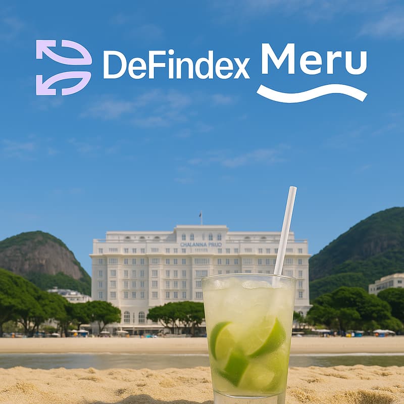 Cover Image for Caipirinhas and USDC Global Accounts with Meru & DeFindex